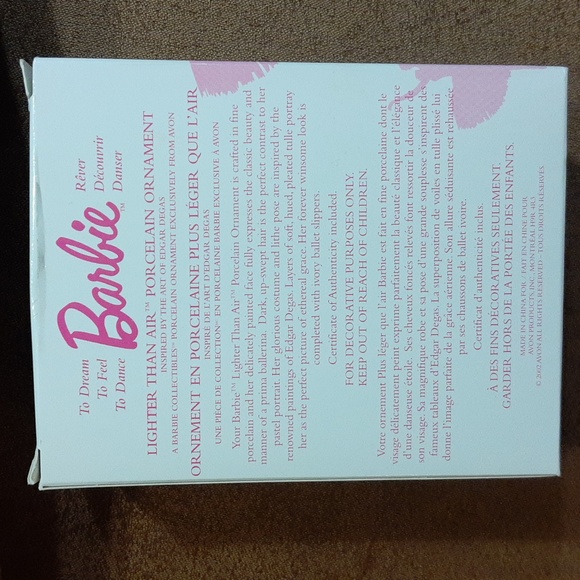 Barbie Lighter than Air porcelain ornament - Picture 12 of 15